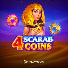 4 Scarab Coins: Hold and Win (Playson)