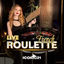 Live French Roulette (ICONIC21)