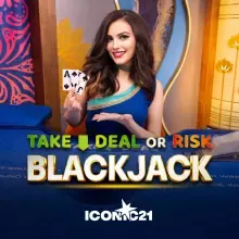 Take Deal or Risk Blackjack (ICONIC21)